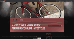 Desktop Screenshot of maitrexaviermorinavocat.com