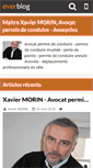 Mobile Screenshot of maitrexaviermorinavocat.com